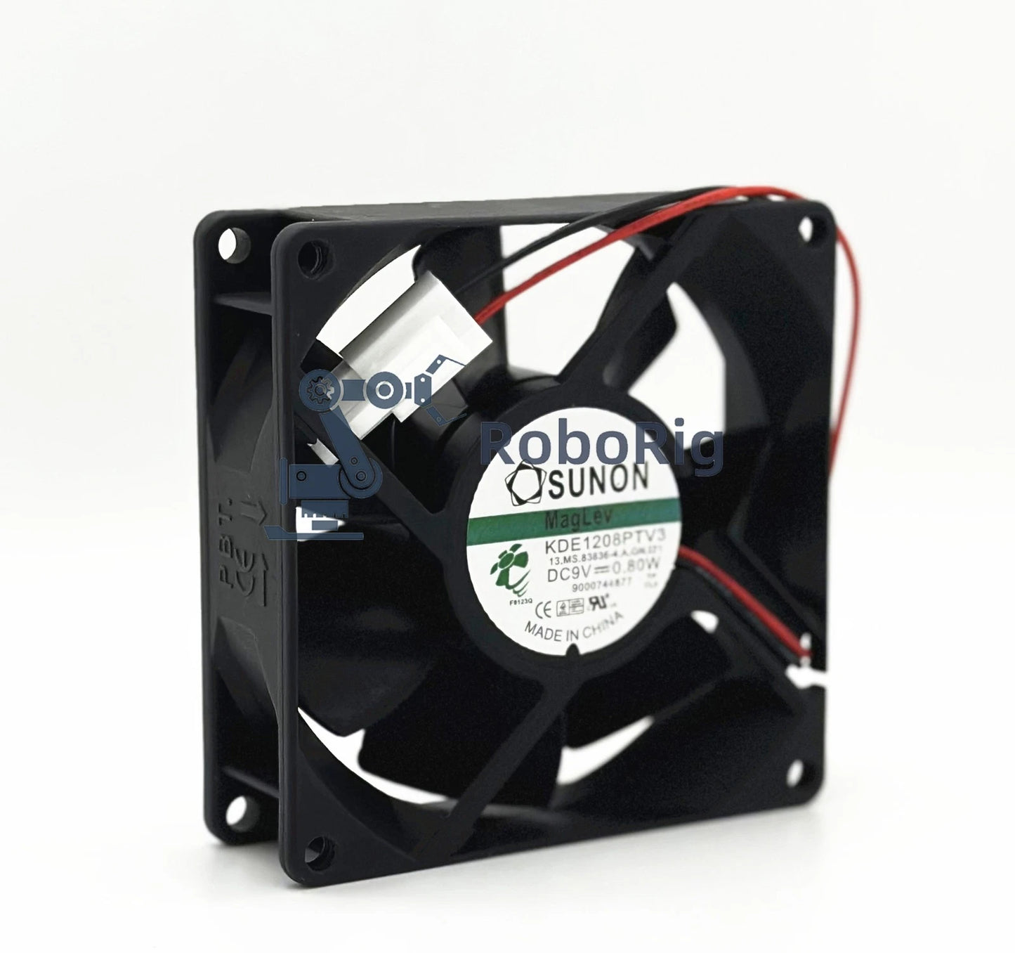 SUNON KDE1208PTV3 9V/12V 0.06A 0.8W 8025 8CM 2-PIN Magnetic levitation fan