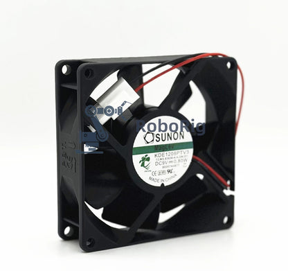 SUNON KDE1208PTV3 9V/12V 0.06A 0.8W 8025 8CM 2-PIN Magnetic levitation fan