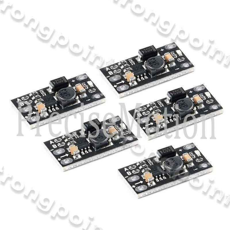 5pcs Mini Voltage Converter Step-Up Modules 5V 8V 9V 12V Power Boost Convert