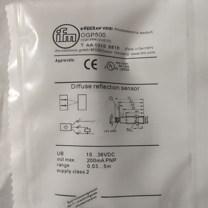 IFM OGP500 Sensor OGP500 Free Shipping Quality assurance spot stock