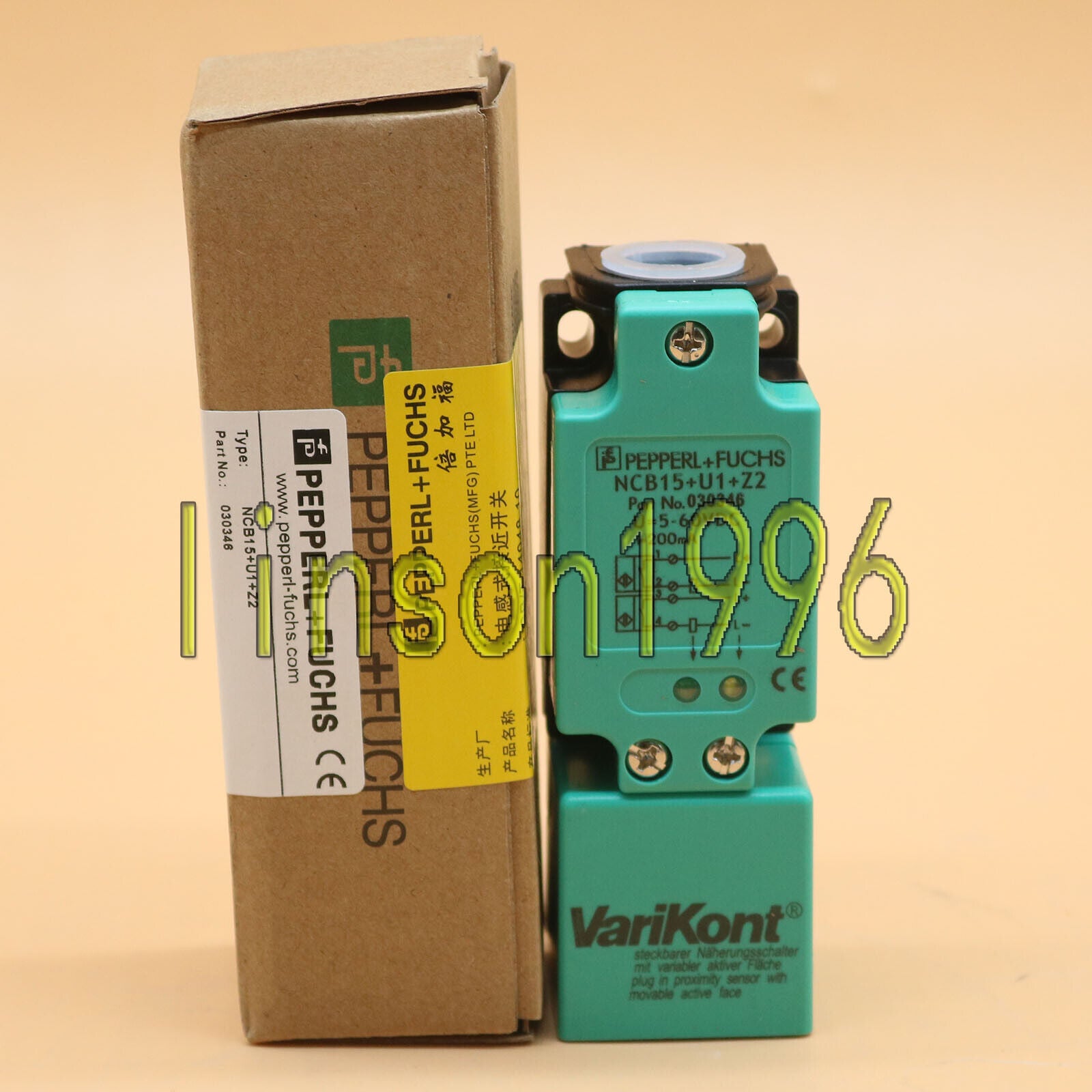 ONE Proximity Sensor - NCB15+U1+Z2 - PEPPERL+ FUCHS