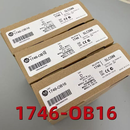 AB 1746-OB16 Factory Sealed DC Output Module SER D SLC 500 16 Point - FACTORY SEALED