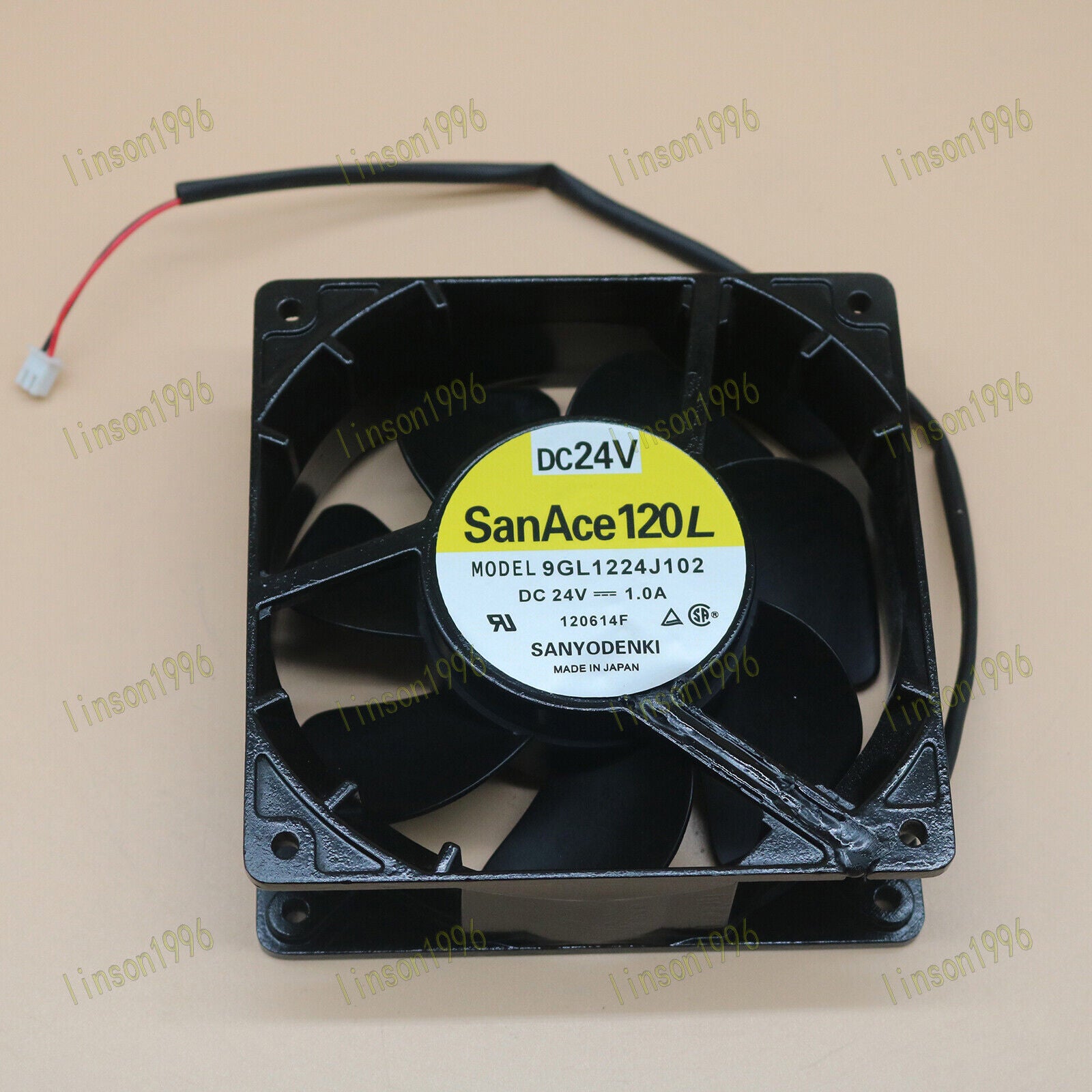 new 1pc  9GL1224J102 Sanyo cooling fan 12038 24V1.0A 120mm Fast Delivery Sanyo