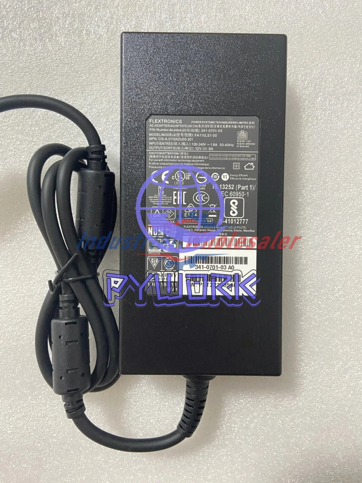 Power Supply Adapter Cisco PWR-4320-AC 341-0701-03 for ISR4321 FA110LS1-00