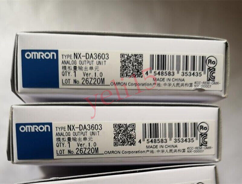 new NXECS212 Omron NX-DA3603 PLC Input Module NXDA3603