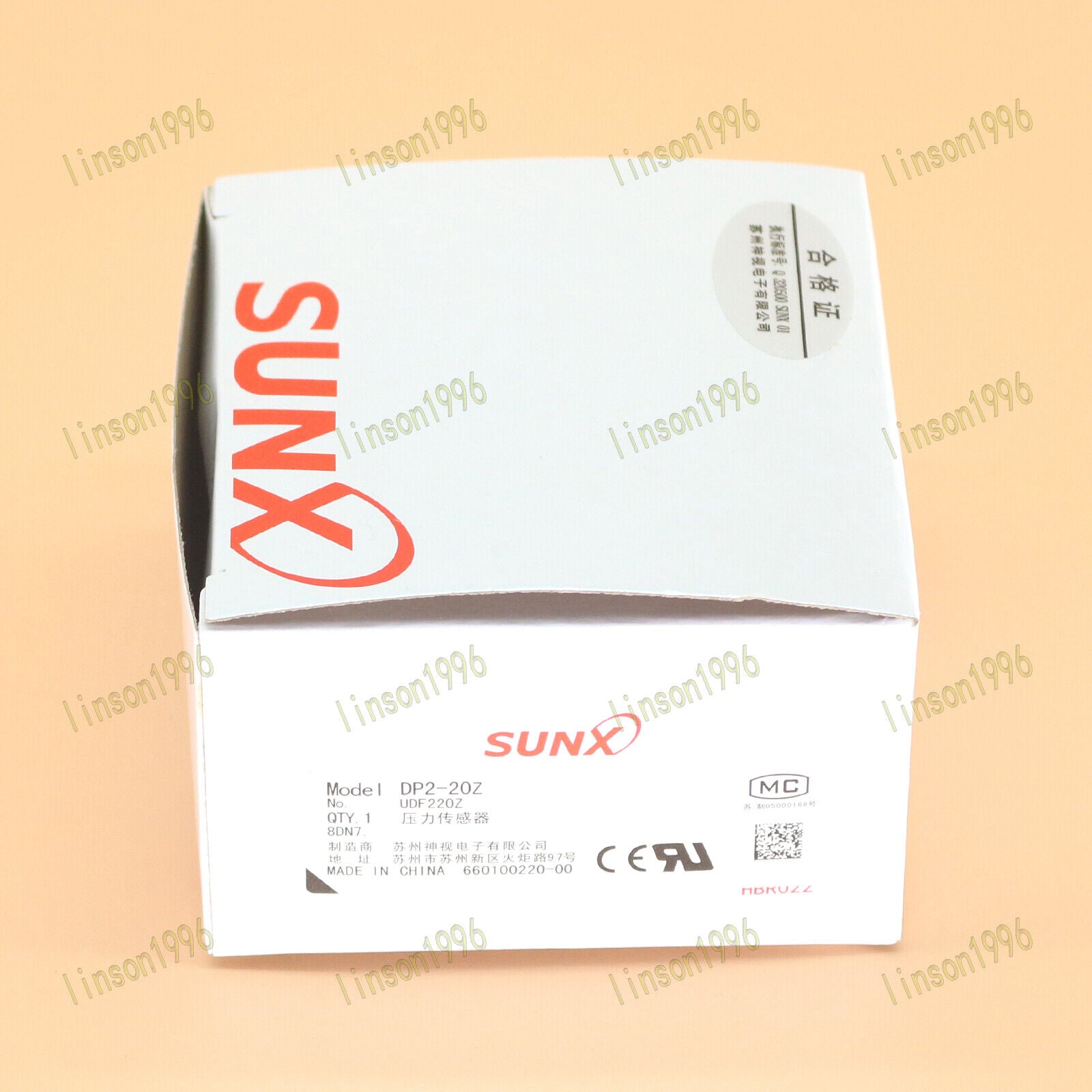 1PC DP2-20Z Pressure Sensors Box - SUNX