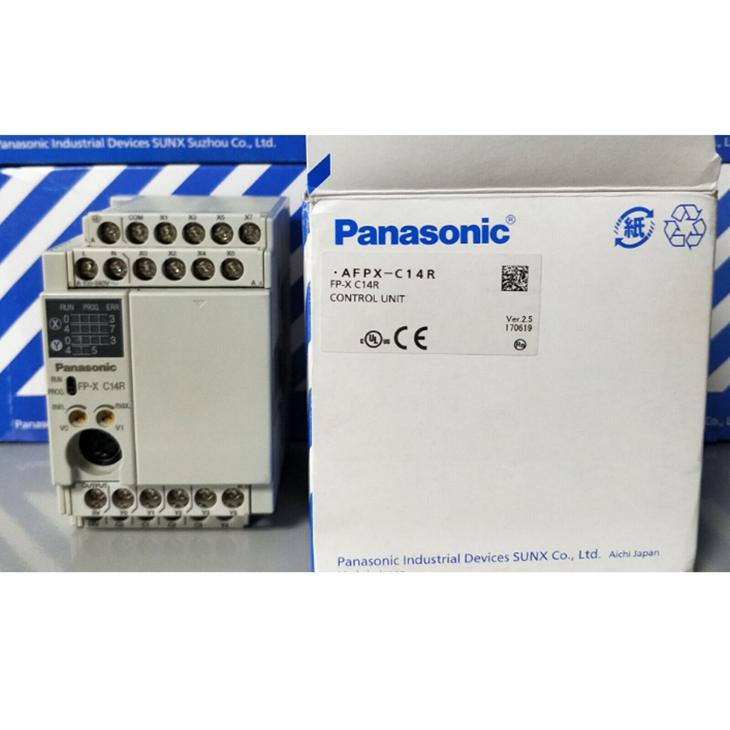 In Box PANASONIC AFPX-C14R Control Unit - PANASONIC