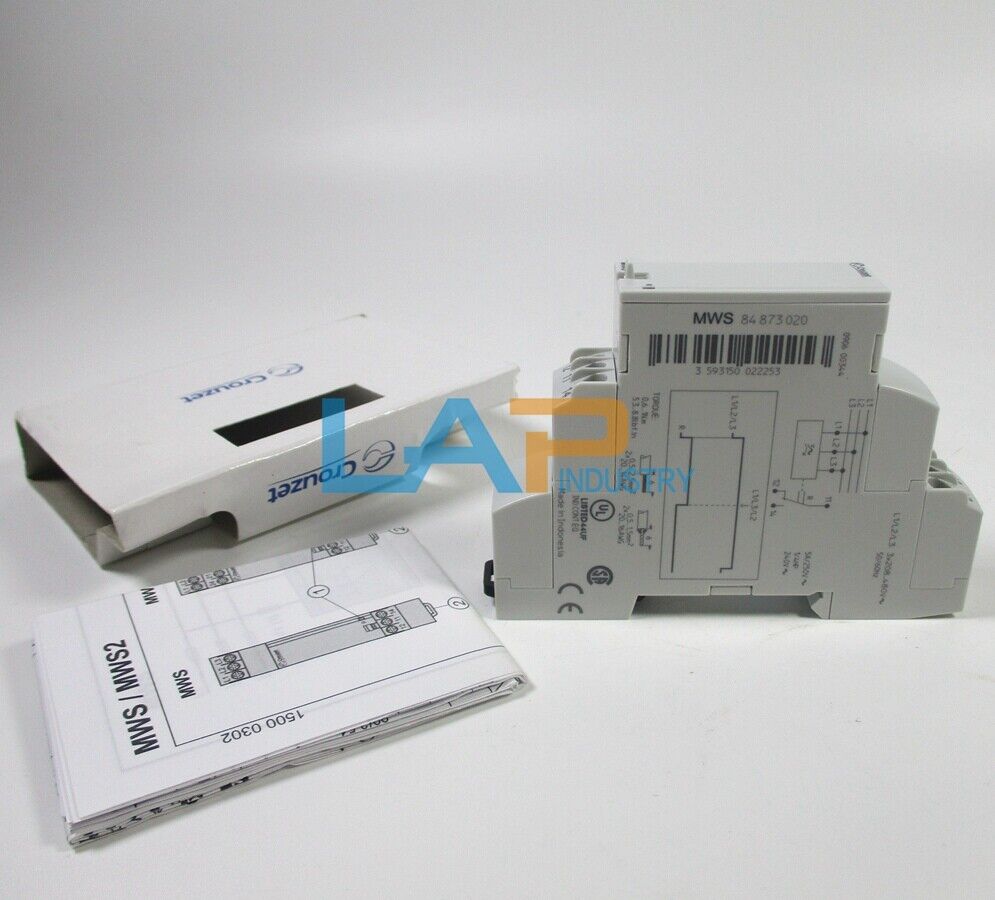 new 1PCS FOR Crouzet Phase Sequence Relay MWS 84873020 - CROUZET