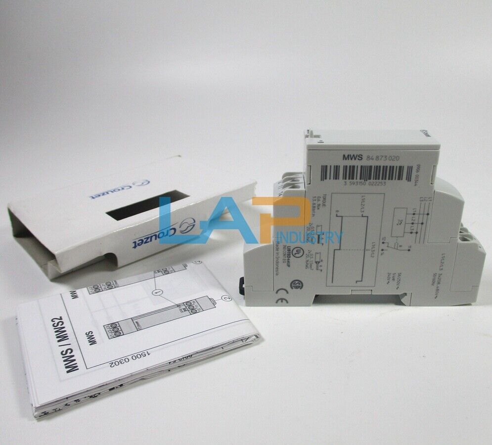 new 1PCS  FOR Crouzet Phase Sequence Relay MWS 84873020