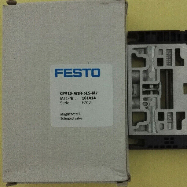 1PC FESTO Solenoid Valve CPV10-M1H-5LS-M7 161414 Fast - FESTO