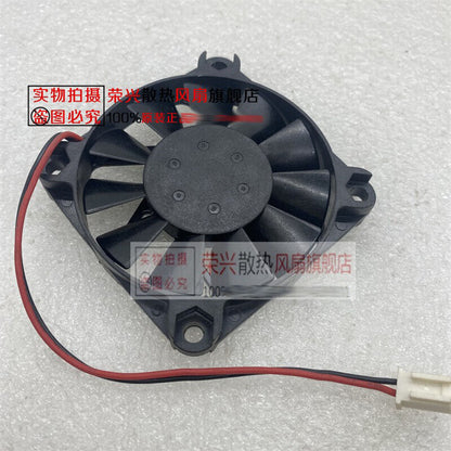 used cooling fan ICFAN F6010AP-12LCW 6010 12V 0.1A 0610-12 2-wire - ICFAN