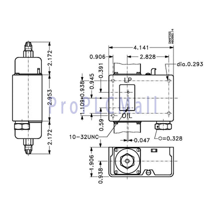 1PC~Danfoss MP54 060B016866 Hydraulic Differential Controller ~