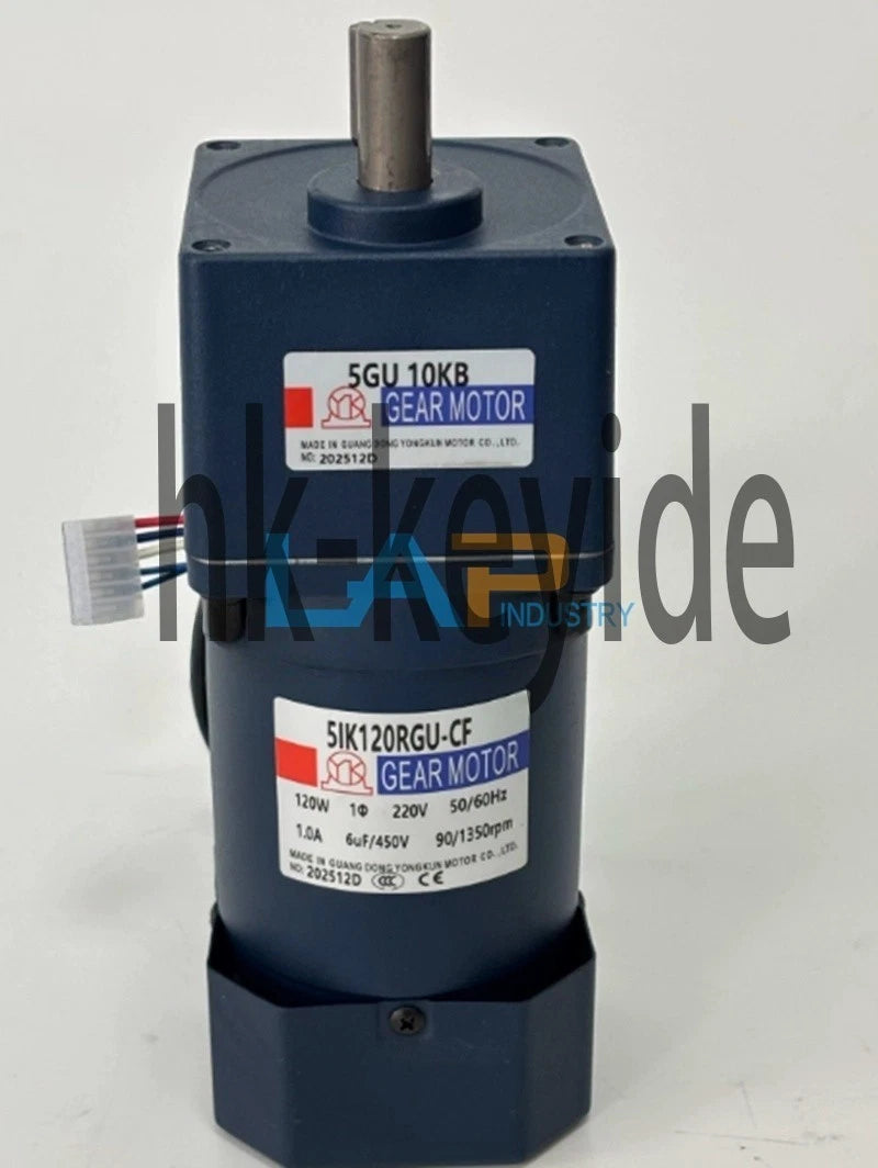 5GU 10KB+5IK120RGU-CF GEAR MOTOR 120W 220V 50/60Hz～