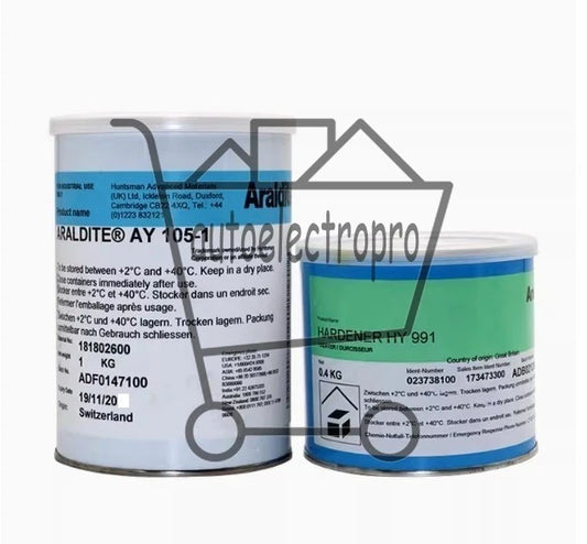 Huntsman Araldite AW 105-1 Epoxy & Hardener HY 991 1.4KG free ship