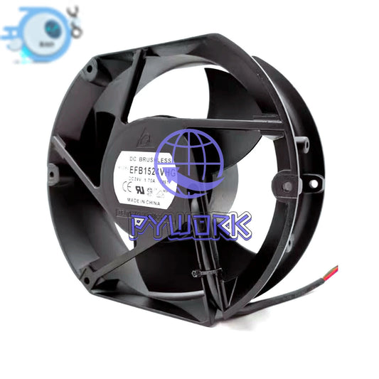 DELTA EFB1524VHG Cooling Fan 24V 1.70A~