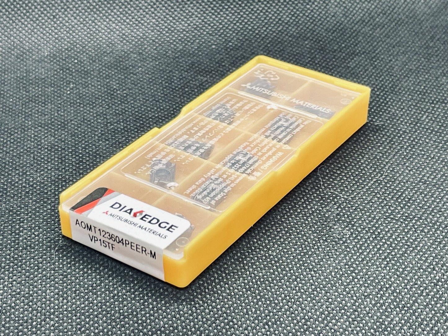MITSUBISHI DIAEDGE AOMT 123604PEER-M VP15TF CNC Carbide Milling Inserts (10 PCS)
