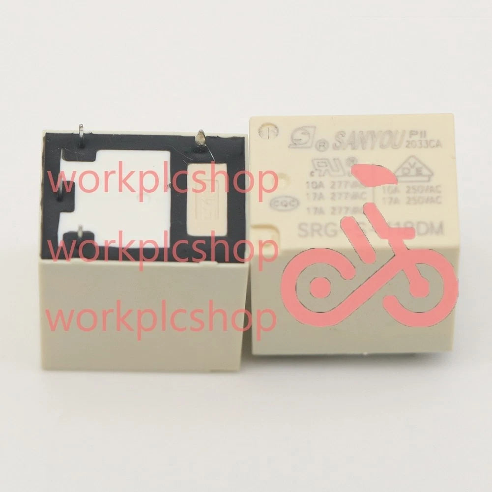 10PCS SANYOU SRG-S-118DM 18VDC Power Relay 4Pins 17A 277VAC #US