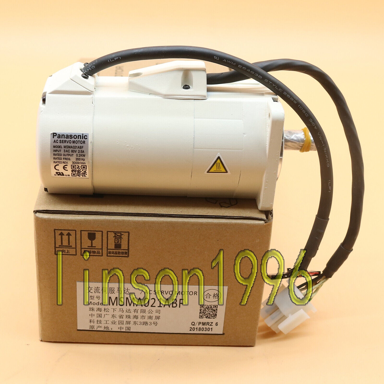 New One For Panasonic AC Servo Motor MSMA021ABF - PANASONIC