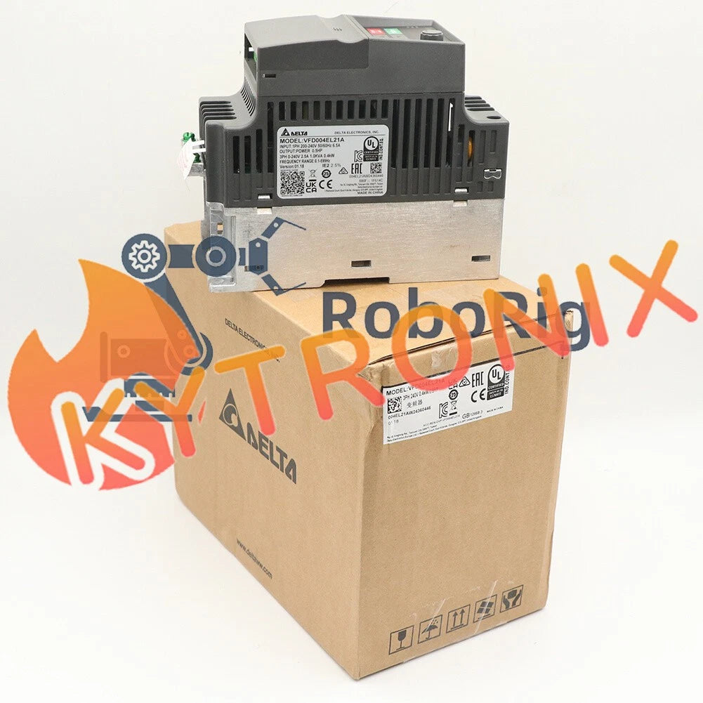 1PCS DELTA Inverter Frequency converter 400W 220V VFD004EL21A