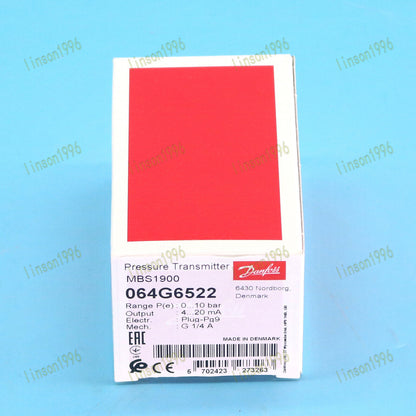 1PCS Danfoss 064G6522 Pressure Sensors MBS1900 Fast Ship - DANFOSS
