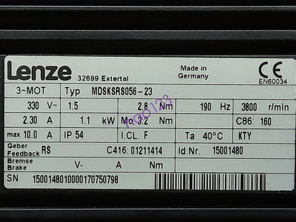 new 1 PCS MDSKSRS056-23 LENZE servo motor In Box By - LENZE