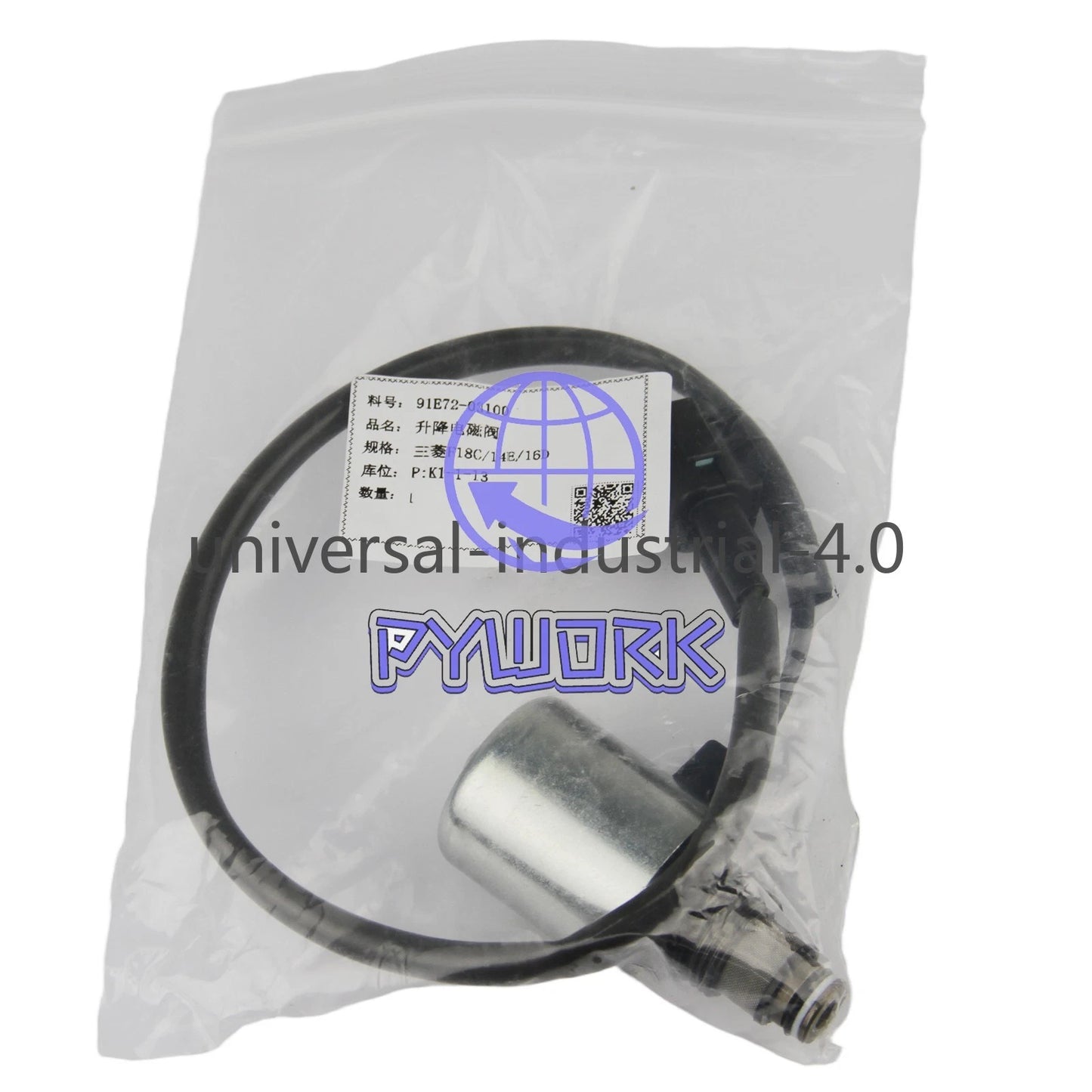 91E72-03100 Hydraulic Solenoid Valve for Mitsubishi F14E F16D F18C CAT 2C4000