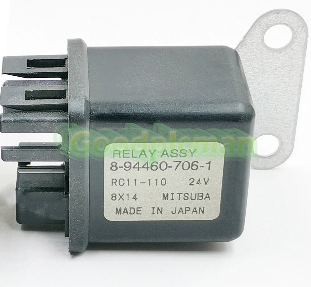 1PC 8-94460-706-1 RC11-110 24V Automotive Relay Isuzu Engine Preheat Relay