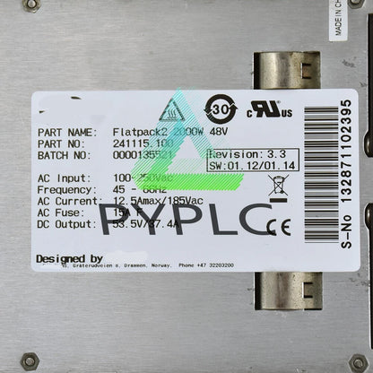 For ELTEK FLATPACK2 2000W 53.5V 37.4A Communication Switching Power Supply