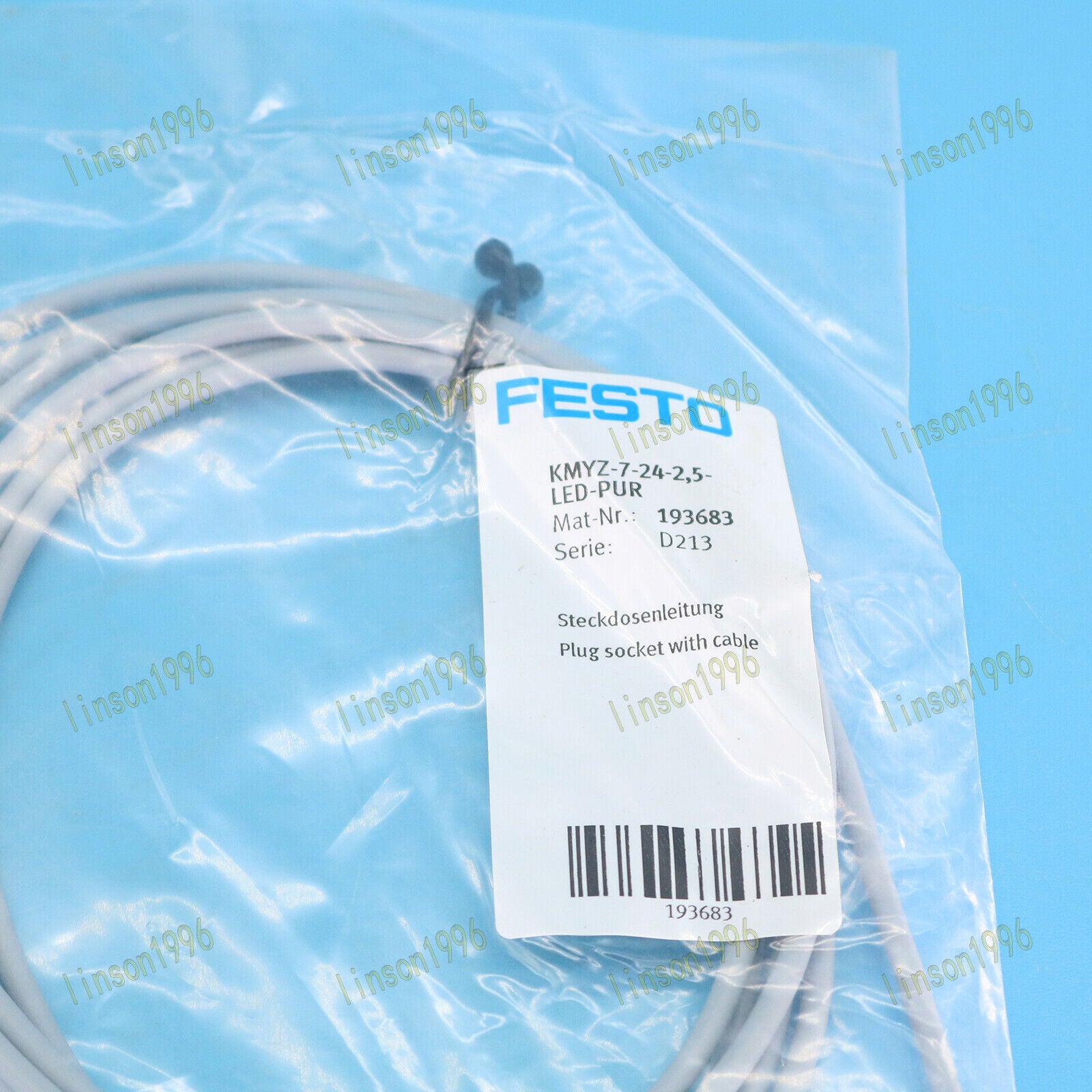 Festo KMYZ-7-24-2 5-LED-PUR Connecting Cable - FESTO