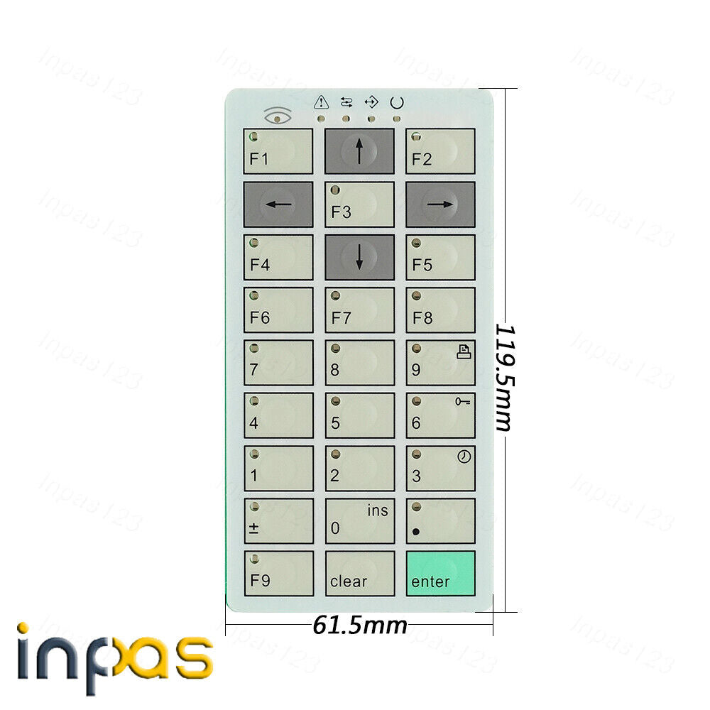 new Replacement for UniOP ePALM10 ePALM10-0062 Membrane keyboard keypad - KOEED