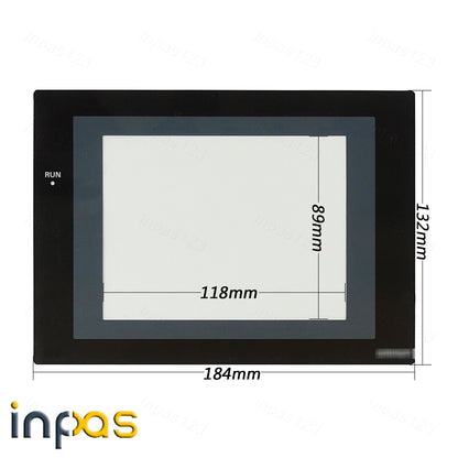 new For NS5-SQ11B-V2 Touch screen panel glass + Protective film Omron