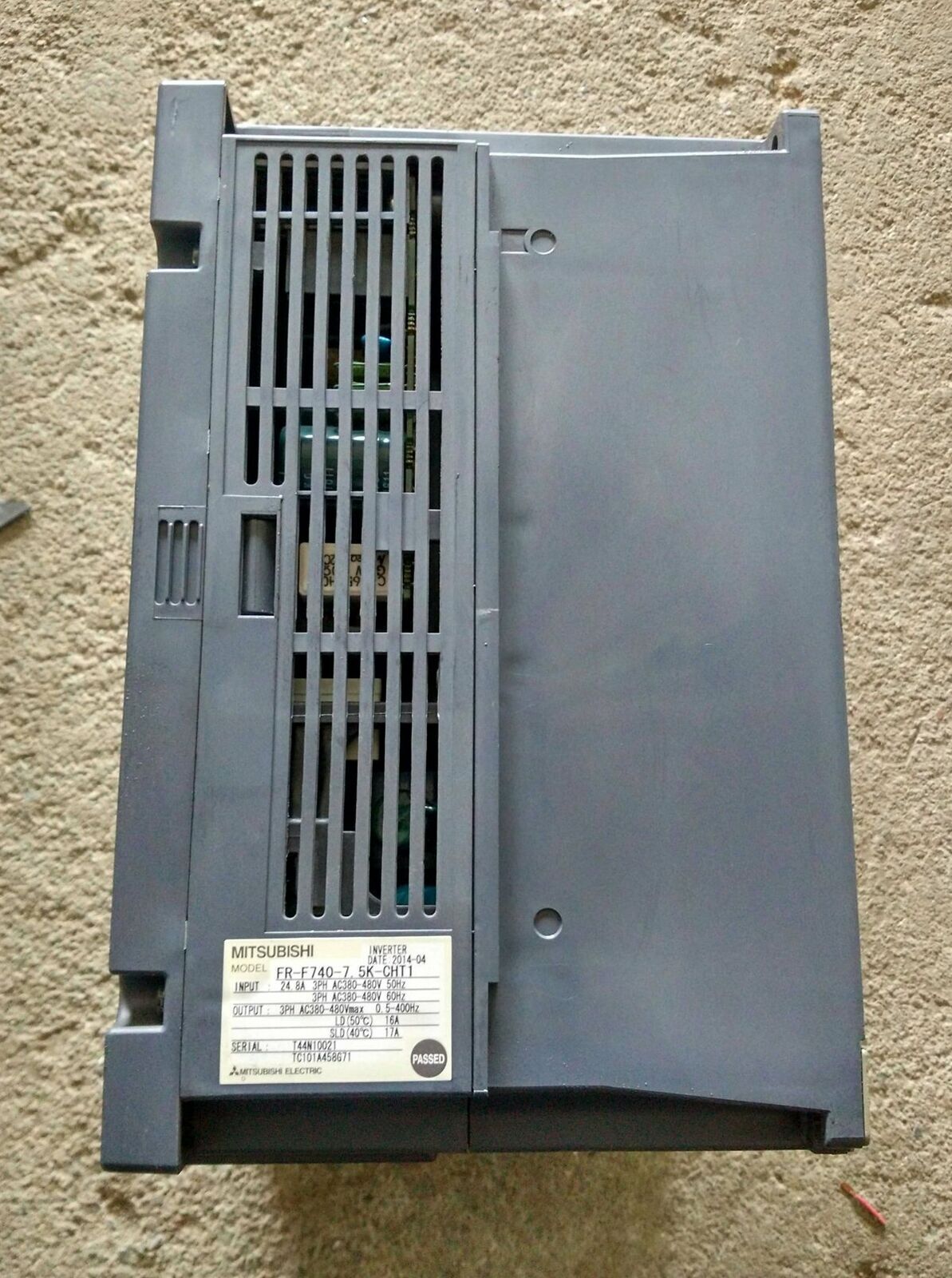 used Mitsubishi FR-F740-7.5K-CHT1 tested condition AC induction motor 7.5KW - MITSUBISHI