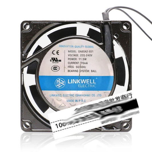 LINKWELL GN80A2-E01 8CM 220V 11.5W Cabinet AC Cooling Fan