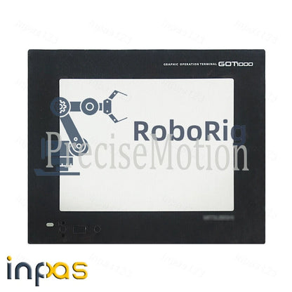 For Mitsubishi GT1555-QTBD GT1555QTBD Touch panel screen + protective film