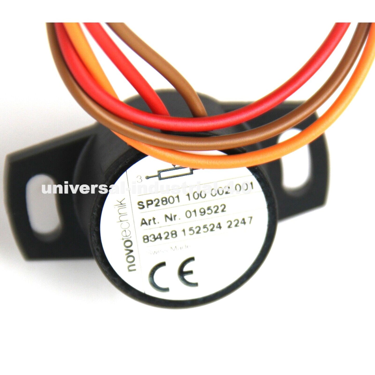 NOVOTECHNIK Rotary Angle Sensor SP2801-100-002-001 - NOVOTECHNIK