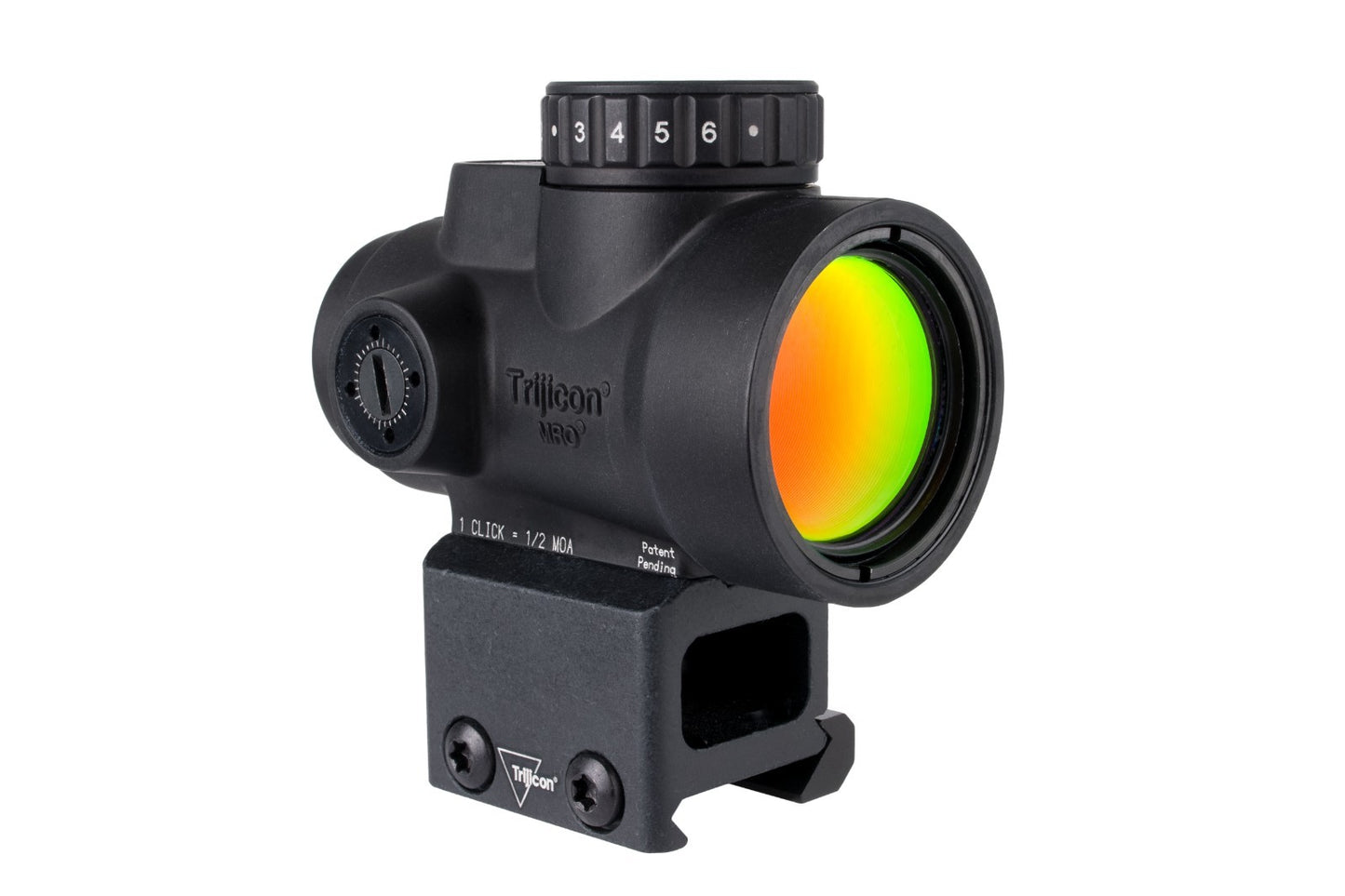 Trijicon MRO SD 1x25 2.0 MOA Adjustable Green Dot; Lower 1/3 Cowitness Mount