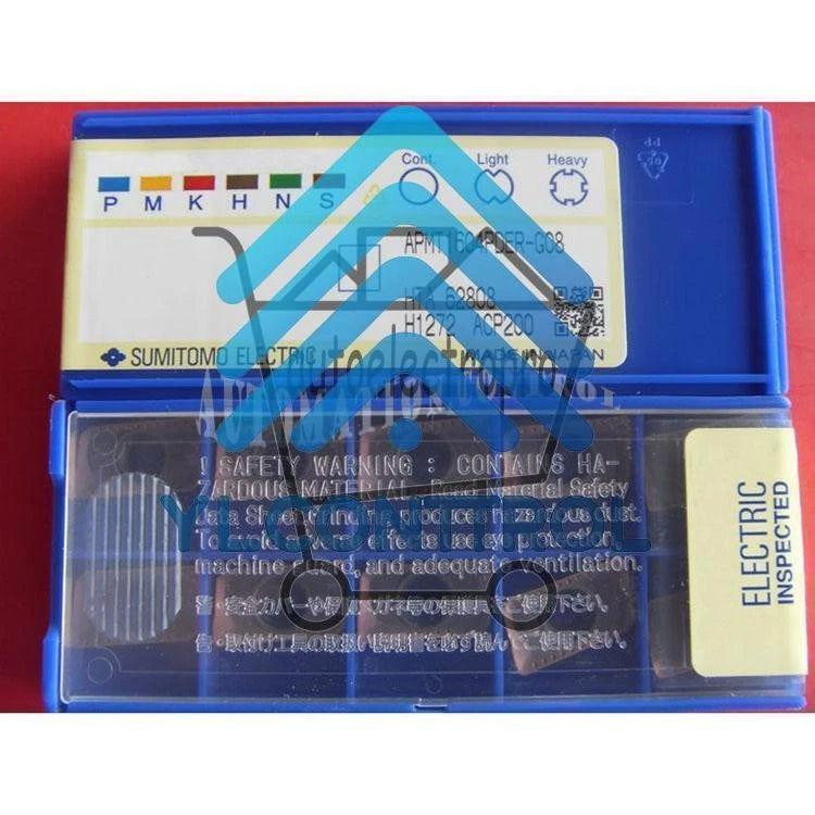 10PCS/Box for SUMITOMO APMT1604PDER-G08 ACP200 Carbide Inserts~