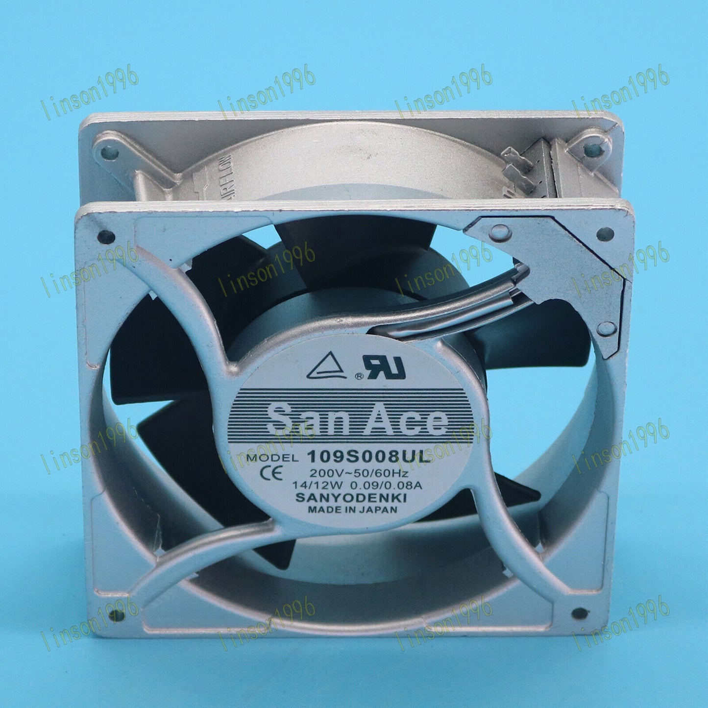 New Sanyo San Ace 109S008UL 14/12W 0.09/0.08A cooling fan fast ship - SANYO