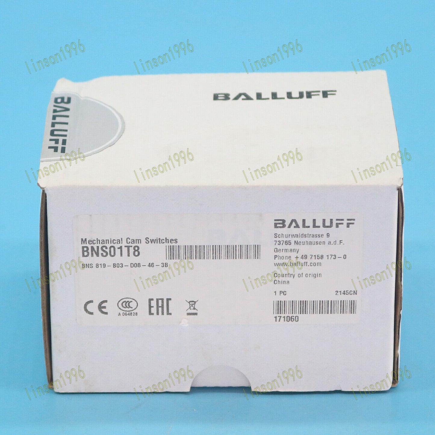 1PC BALLUFF Limit Switch BNS 819-B03-D08-46-3B - BALLOFF