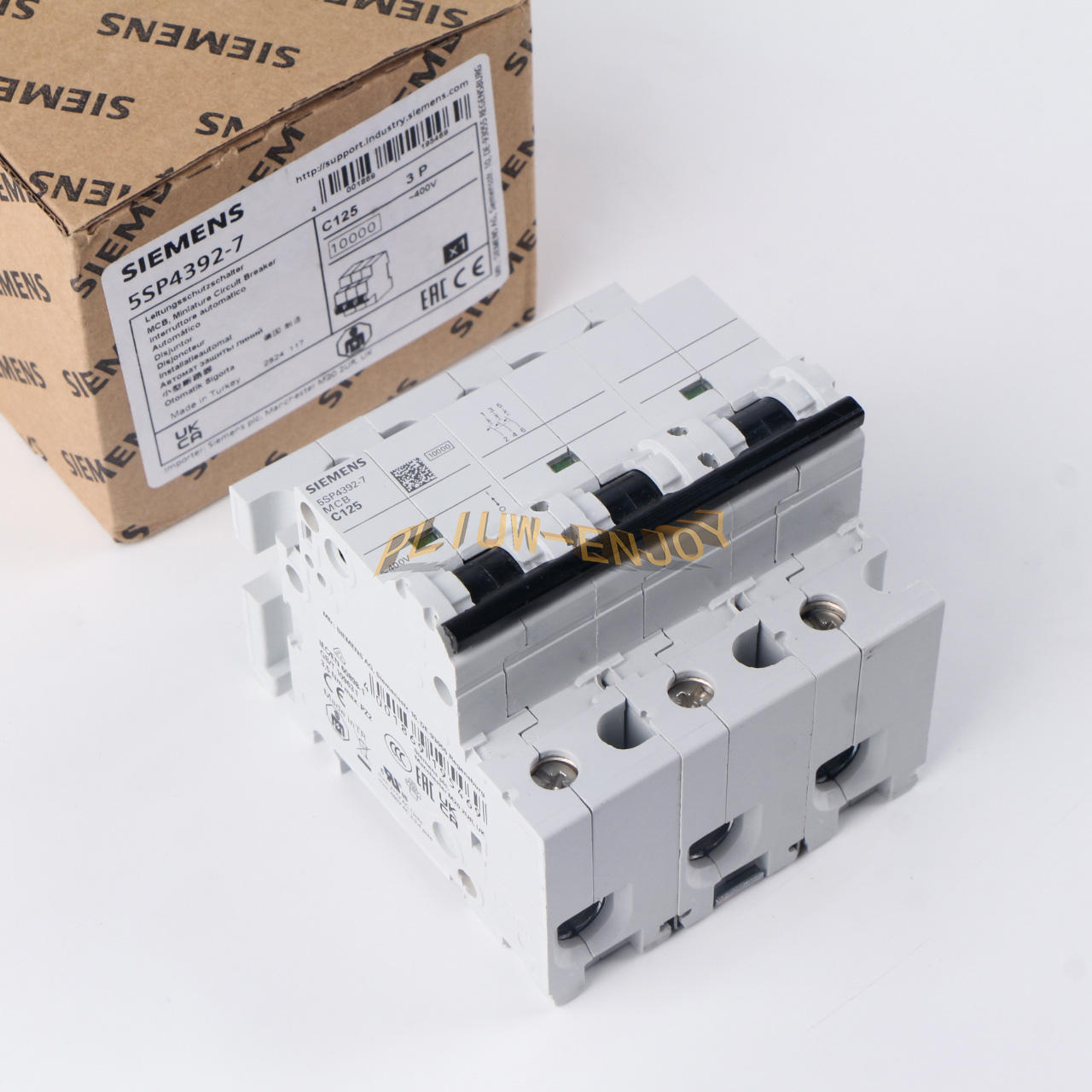 new 1PC  Siemens 5SP4392-7 3P C125A Circuit Breaker