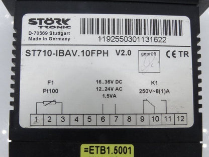 KRONES ST710-IBAV Temperature Controller - KRONES