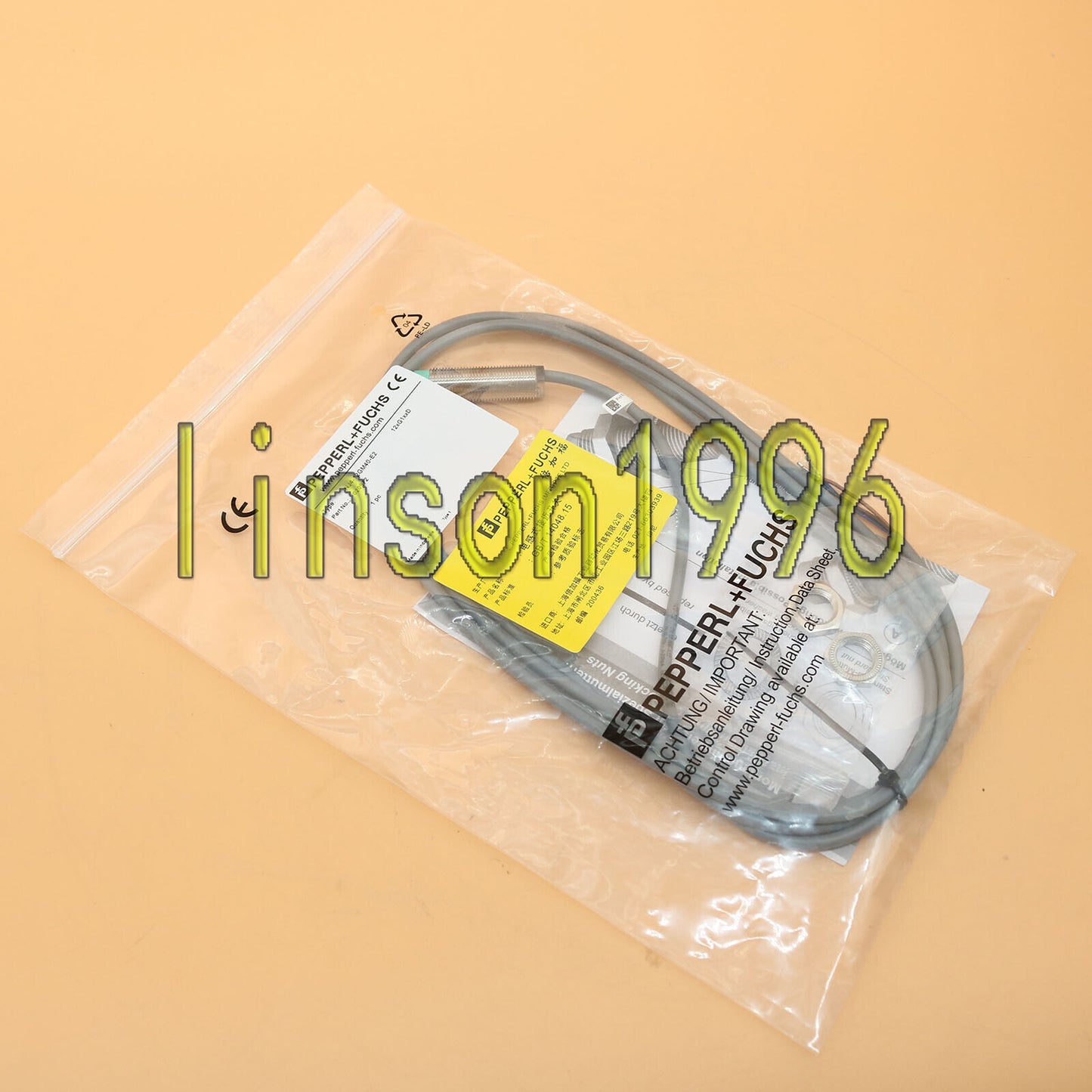 PepperL+Fuchs NJ4-12GM40-E2 Proximity Switch Fast Ship - PEPPERL+FUCHS