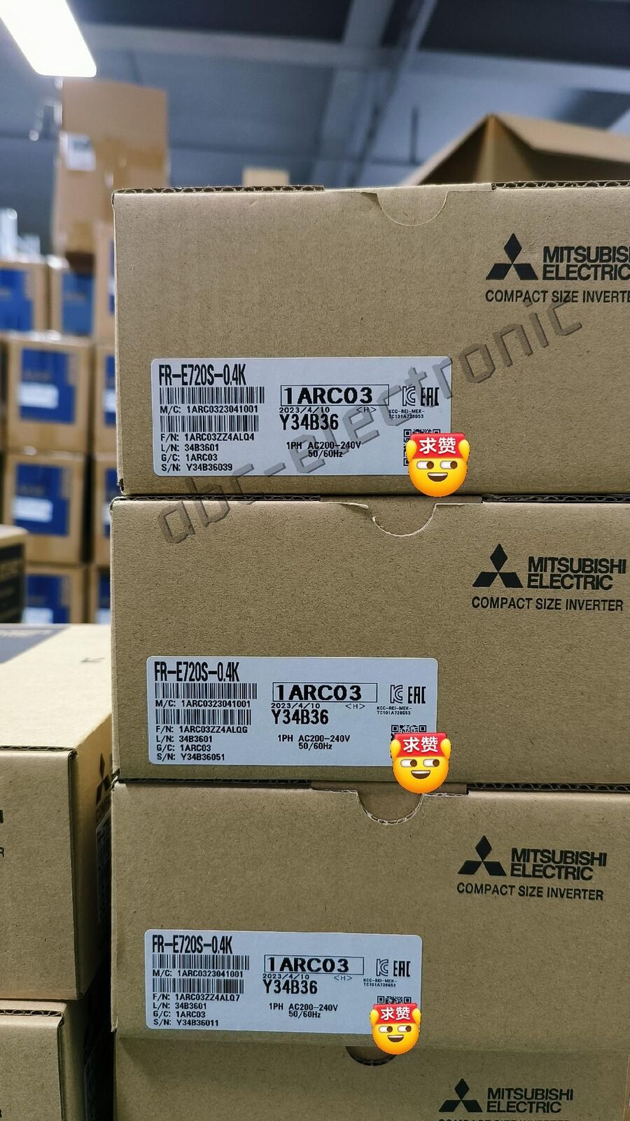 new 1PCS FR-E720S-0.4K 220V Variable-frequency Drive - OMRON