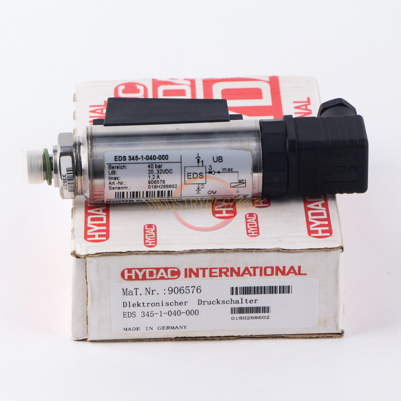 1PC HYDAC Pressure Switch EDS345-1-040-000 - HYDAC