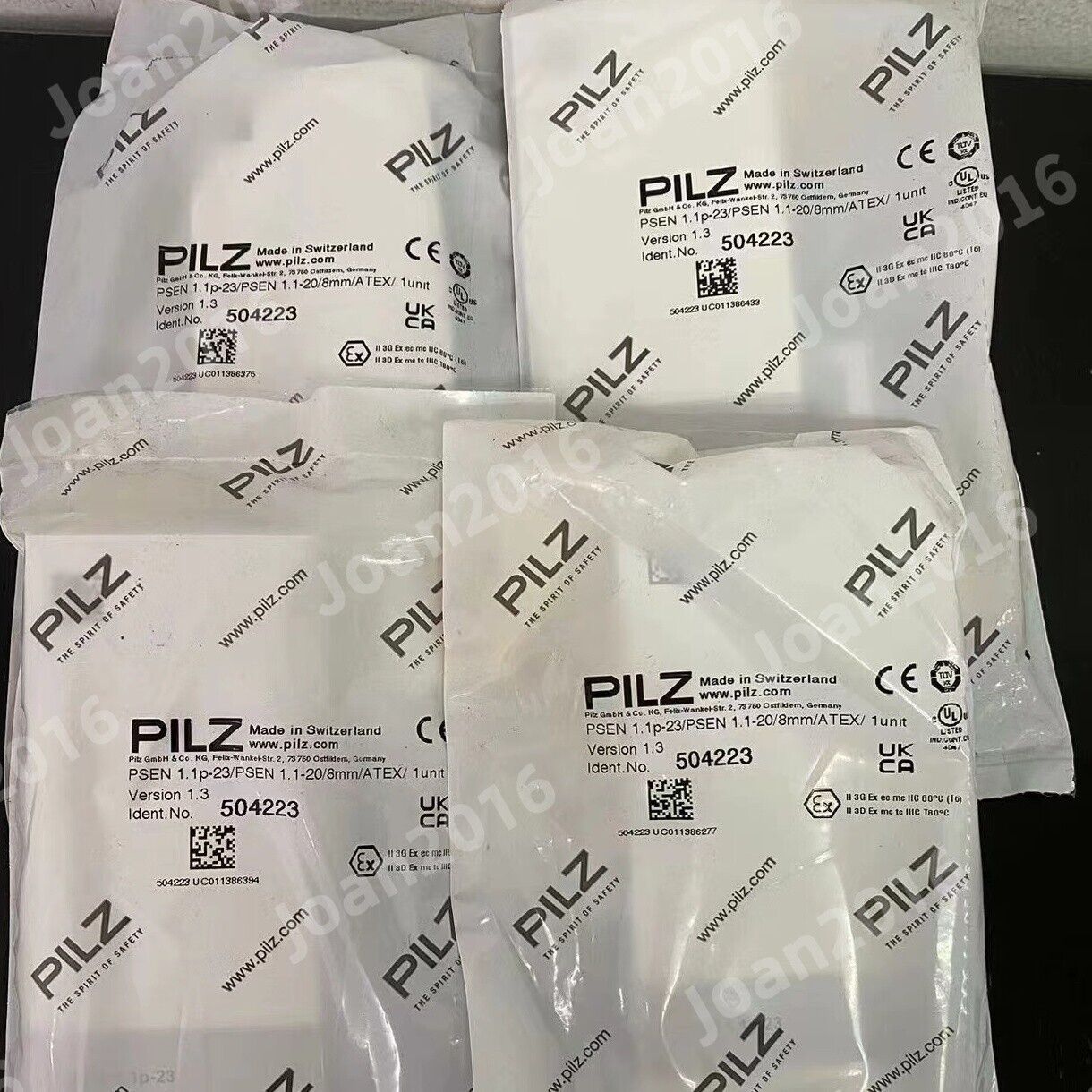 new PILZ 504223 PSEN 1.1P-23/PSEN 1.1-20/8MM/ATEX/ 1UNIT(524123+514120)#YC - PILZ