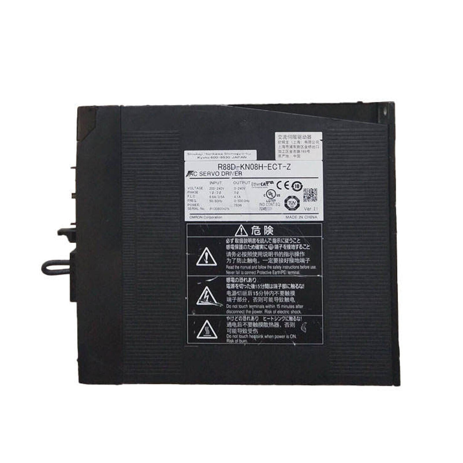 OMRON R88D-KN08H-ECT-Z servo driver - OMRON