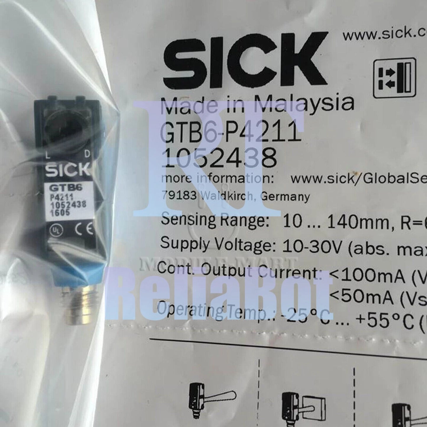 1PC Sick GTB6-P4211 GTB6P4211 Photoelectric Sensor