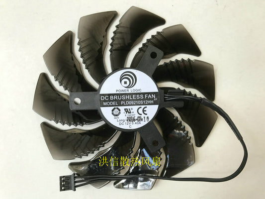 POWER LOGIC PLD09210S12HH 12V 0.40A for GIGABYTE cooling fan 3pin