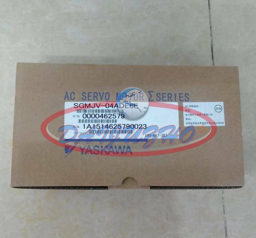 new 1PC YasKawa AC SGMJV-04ADE6E Servo Motor SGMJV04ADE6E - YASKAWA