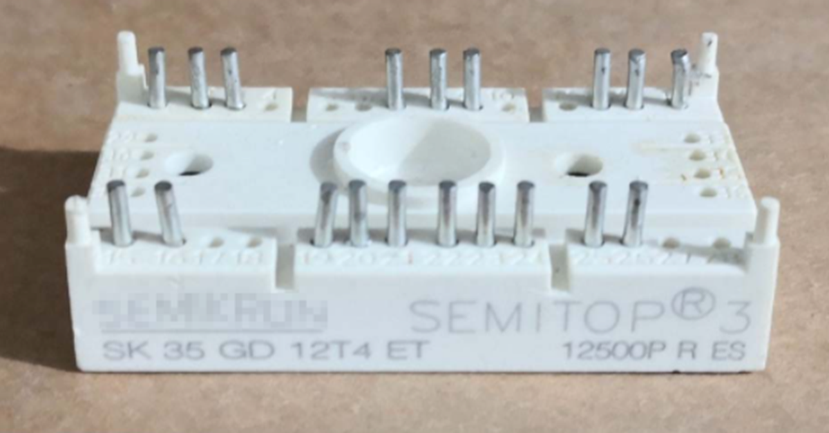SEMIKRON SK35GD12T4 Power Supply Module 35V 12A 100% Efficient Power Delivery Perfect for High-Performance Computing and Demanding Applications - SEMIKRON